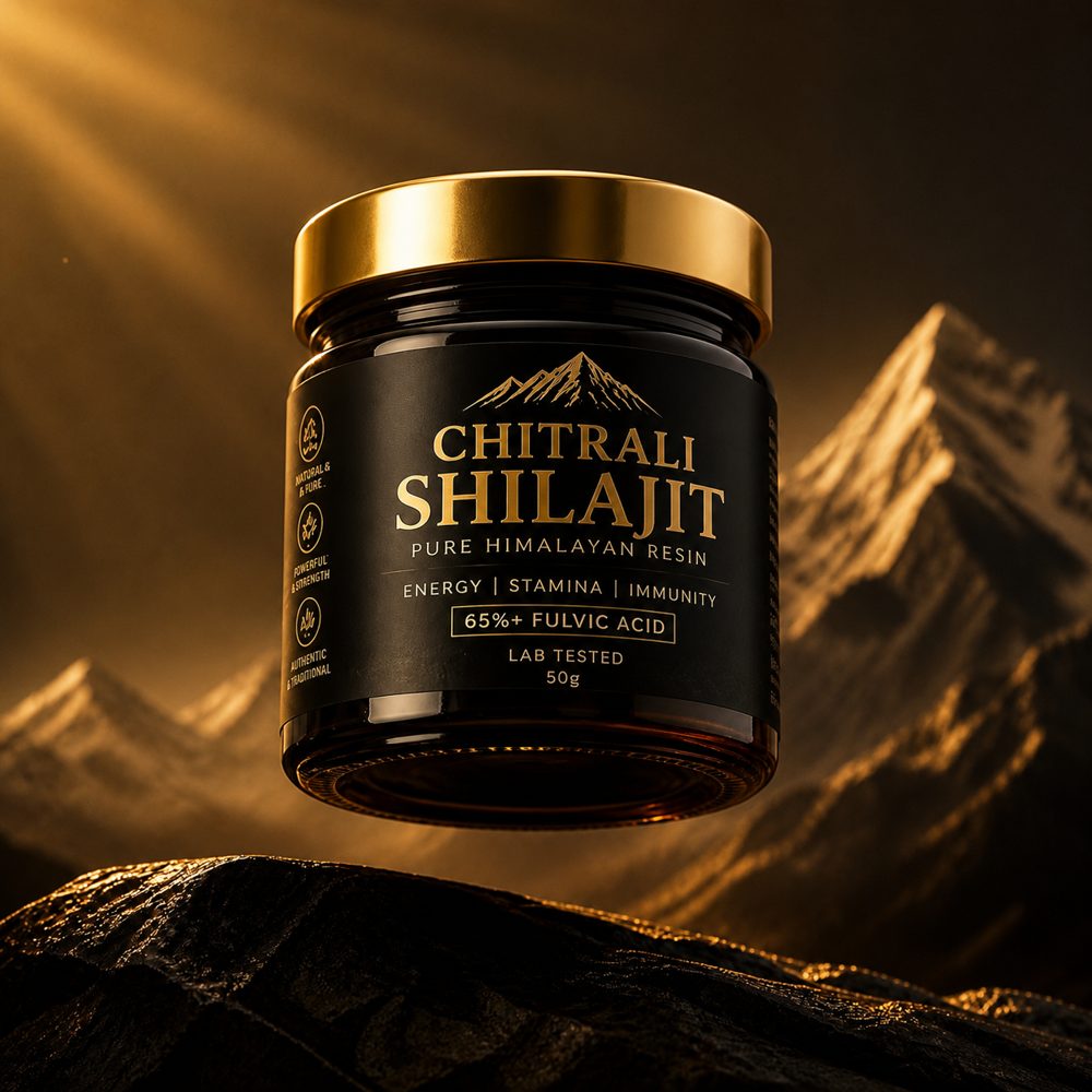 Chitrali Shilajit hero jar
